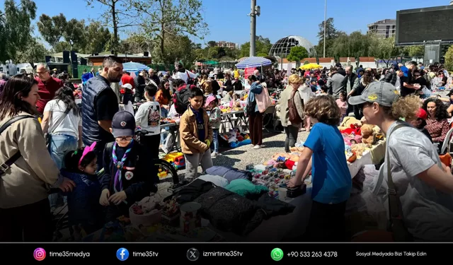 Karşıyaka’da ‘Çocuklar için 2. El Pazarı’na büyük ilgi