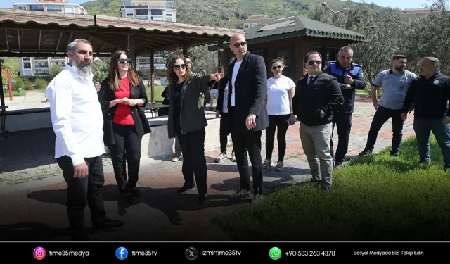 Karşıyaka’nın parklarına modern dokunuş