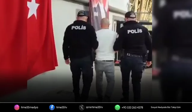 Çeşitli suçlardan aranan şüpheli İzmir’de yakalandı