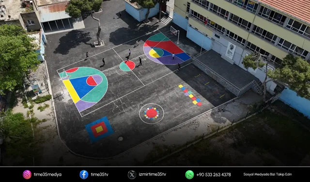 Konak Belediyesi’nden okullara renkli dokunuş