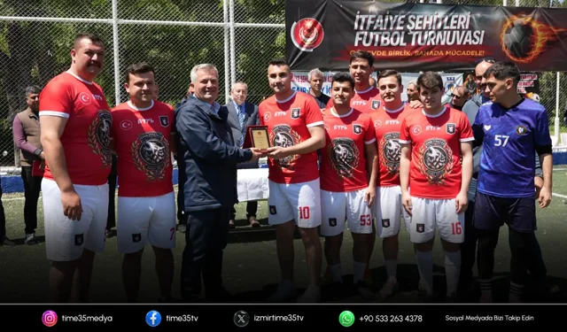 İtfaiyecilerden anlamlı turnuva