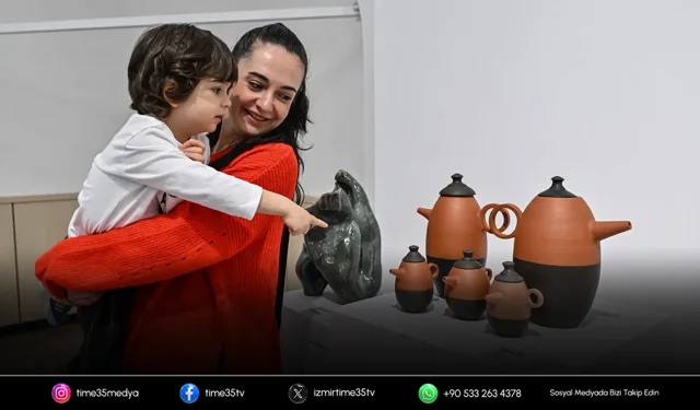 2. Uluslararası Işık Seramik Yarışması Sergisi açıldı