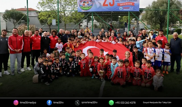 Menderes’te Minik Kramponlar sahaya çıktı