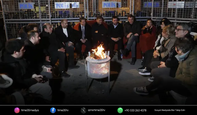 Meslek Fabrikası önünde üçüncü gün