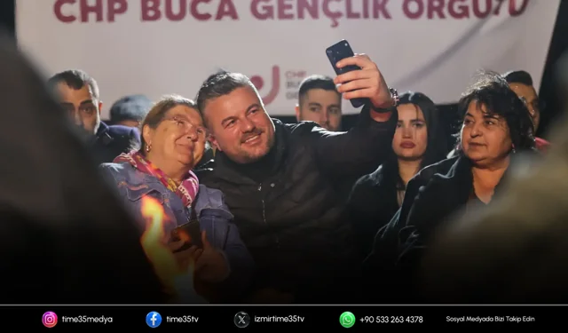 Başkan Duman Buca örgütüyle nöbette