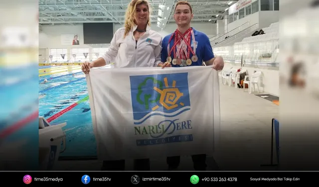 Narlıdereli Sarp Börekci’den madalya yağmuru