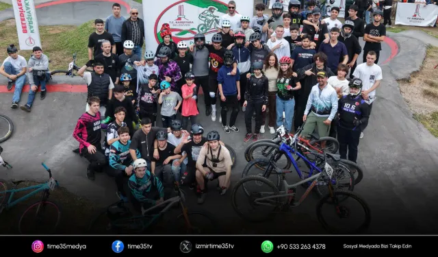 Karşıyaka’da heyecan dolu pump track yarışı!