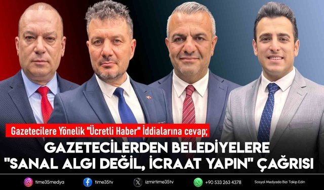 Gazetecilere Yönelik "Ücretli Haber" İddialarına cevap