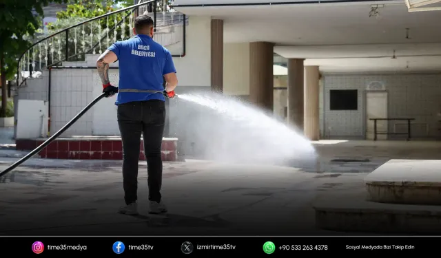 Buca’da ibadethaneler bayrama hazırlandı