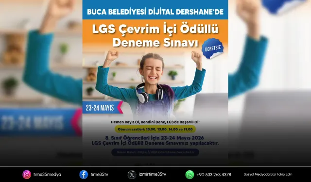 Buca Belediyesi’nden LGS ve YKS desteği