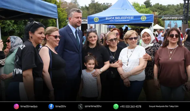 Buca Gölet'te Anneler Günü coşkusu