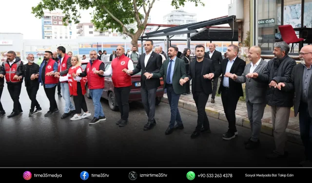 Başkan Yıldız işçilerle 1 Mayıs’ı kutladı