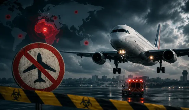 Uçakta Ebola paniği: ABD rotası Kanada ile değiştirildi
