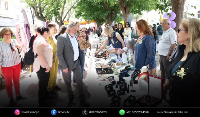 Çiğli’de Kadın Emeği Sergisi büyük ilgi gördü
