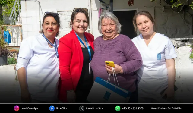 Kuşadası Belediyesi’nden annelere anlamlı ziyaret