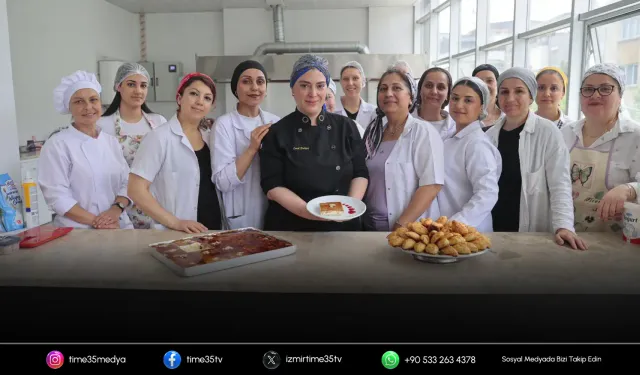 Konak’ta kadınlara pastacılık eğitimi desteği