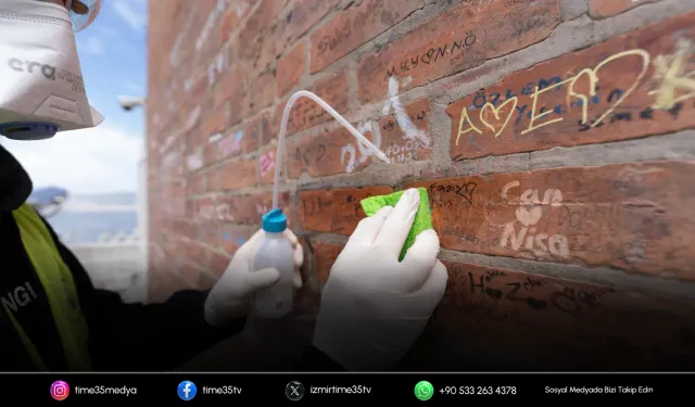 Tarihi Asansör’de vandalizmle mücadele