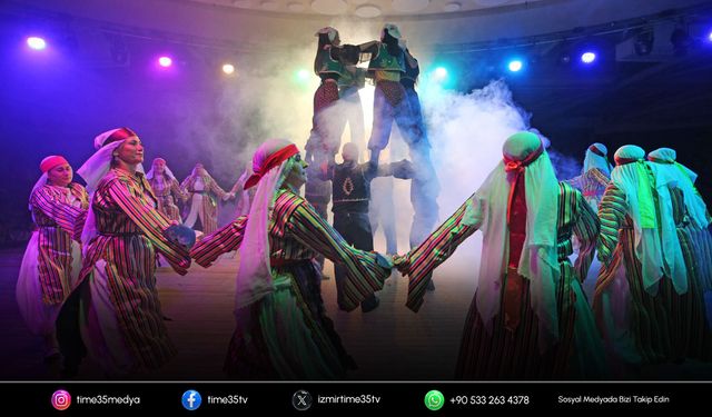 Karşıyaka’da halk dansları kursları görkemli final yaptı