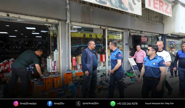 Buca’da kaldırım işgallerine geçit yok