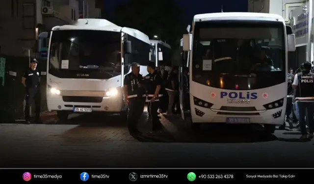Buca Belediyesi operasyonunda 42 tutuklama