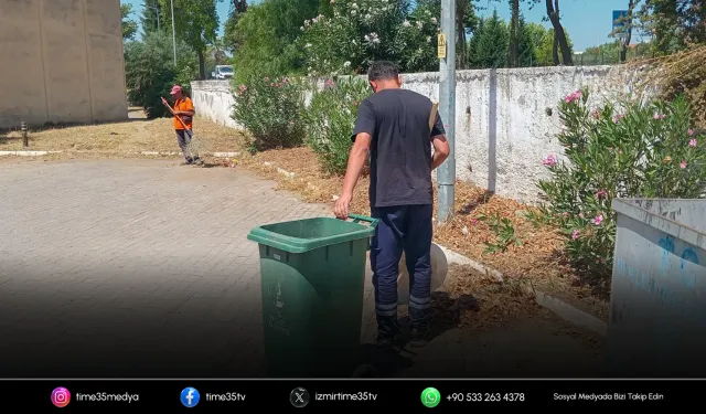 Efeler Belediyesi’nden gıda çarşısı’nda temizlik çalışması