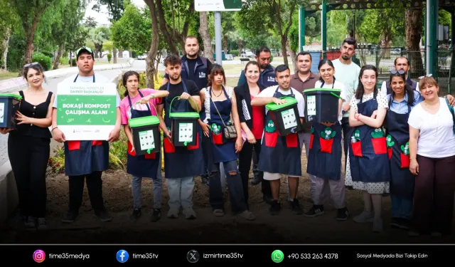 İzmir'de organik atıklar geleceğe dönüşüyor