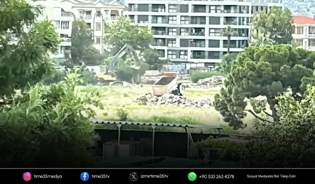 Karşıyaka'nın stadında hafriyat çalışmaları başladı