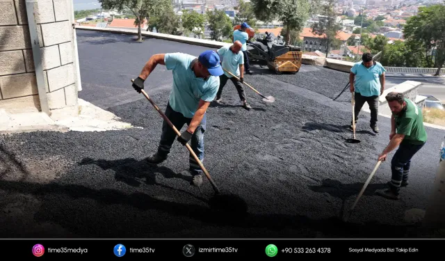 Konak'ta 5 mahallede asfalt seferberliği