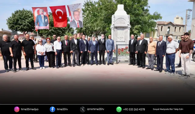 Menemen şehitlerini unutmadı