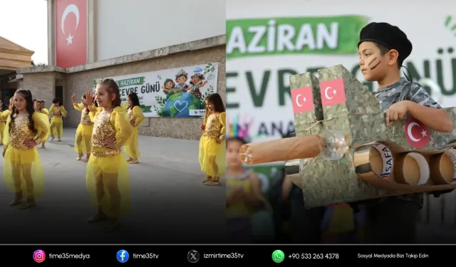 Menderes’te öğrencilerden duyarlı defile