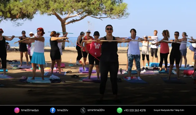 Menderes'te kadınlara özel pilates etkinliği