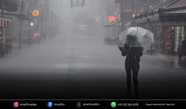 Meteoroloji'den İzmir'e yağış uyarısı