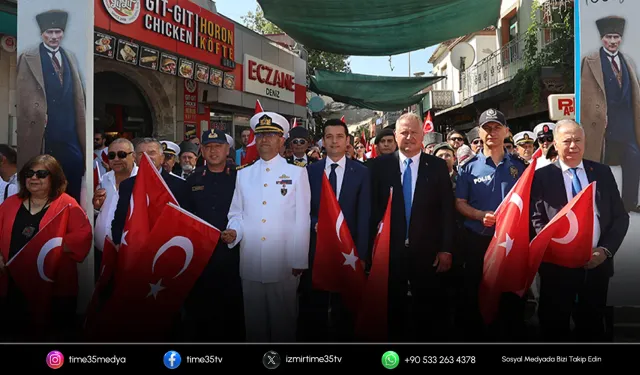 Atatürk'ün Urla'ya Gelişinin 100. Yılı Törenlerle Anıldı