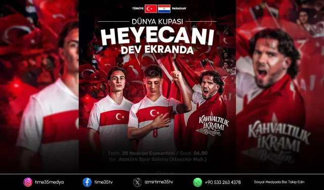 Milli heyecan bir kez daha Çiğli’de yaşanacak