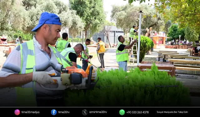 Aydın Büyükşehir'den Söke'de kapsamlı park yenilemesi