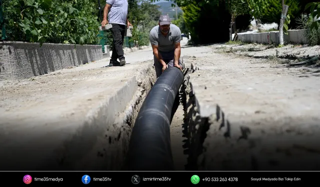 Kuşadası’nda altyapı hamlesi sürüyor