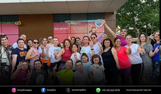 Menderes’te Kadınlar Ritmi Yakaladı