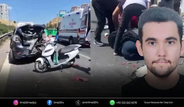 Çevre yolunda feci kaza! Genç motosiklet sürücüsü öldü
