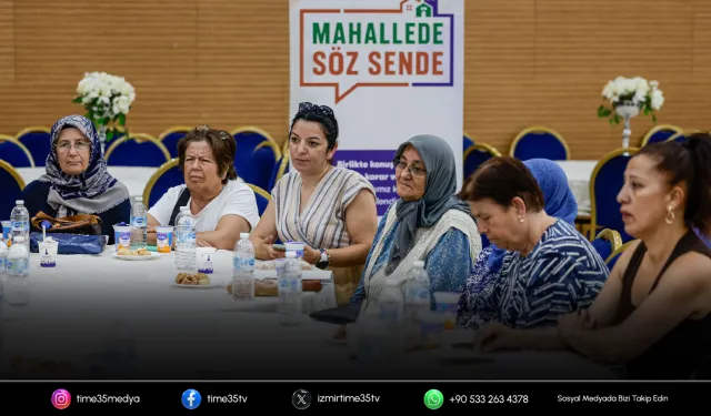 Söz, mahalle sakinlerinde