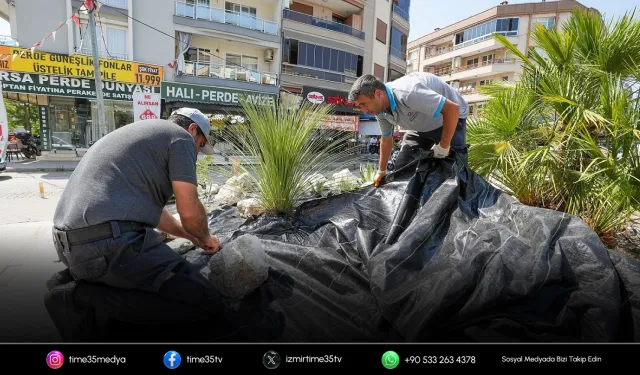 Gaziemir Belediyesi kurakçıl peyzajı yaygınlaştırıyor