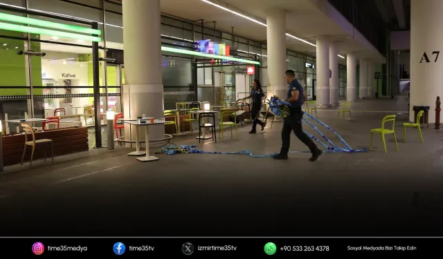 İzmir Havalimanı'nda bıçaklı arbede: 4 polis yaralandı