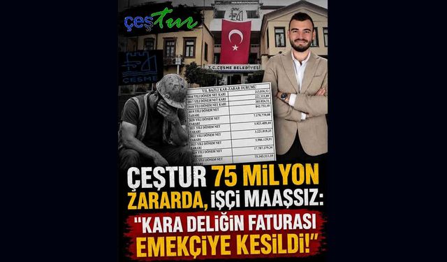 Çeştur 75 Milyon Zararda, İşçi Maaşsız: "Kara Deliğin Faturası Emekçiye Kesildi!"