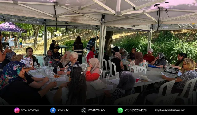 İzmir Büyükşehir’den "Mahallede Söz Sende" buluşması