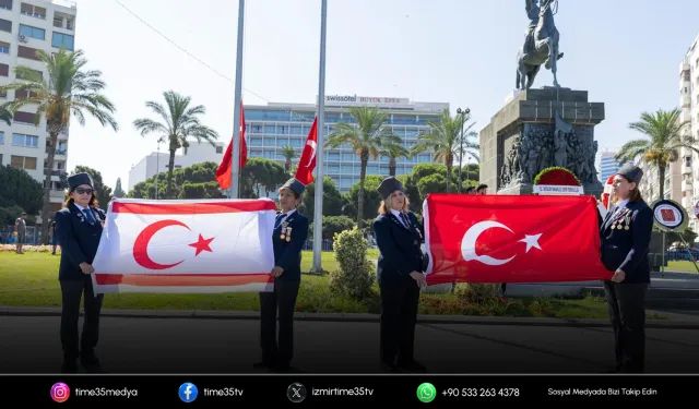 20 Temmuz Barış ve Özgürlük Bayramı İzmir’de törenle kutlandı