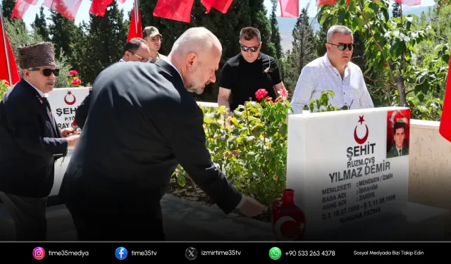 15 Temmuz Şehitleri Menemen’de dualarla anıldı