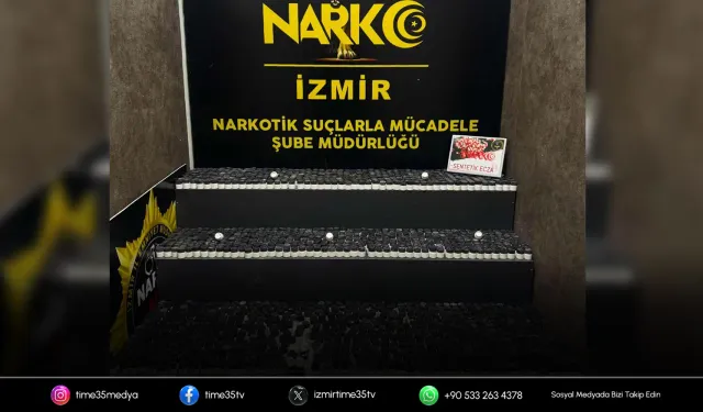 Bayraklı'da sentetik hap operasyonu