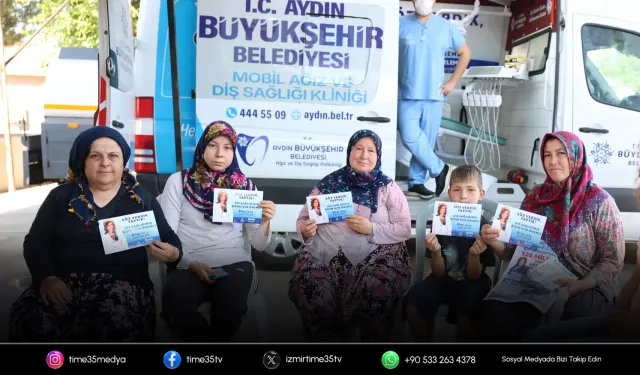 Aydın’da diş sağlığı hizmeti mahallelere taşınıyor