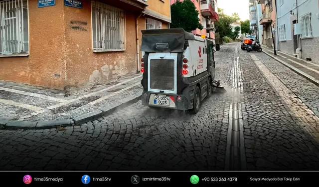 Efeler’in tarihi çarşılarında kapsamlı temizlik seferberliği