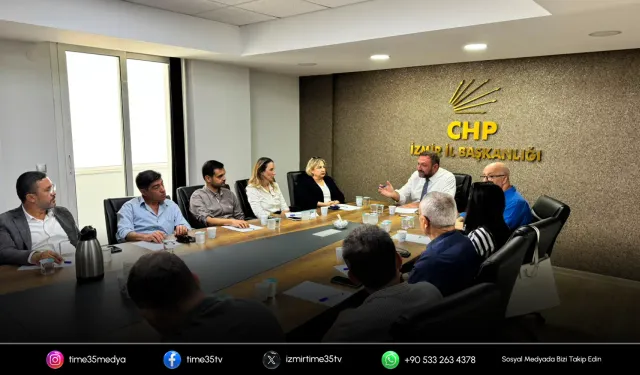 Chp İzmir’de yeni yönetimden ilk toplantı