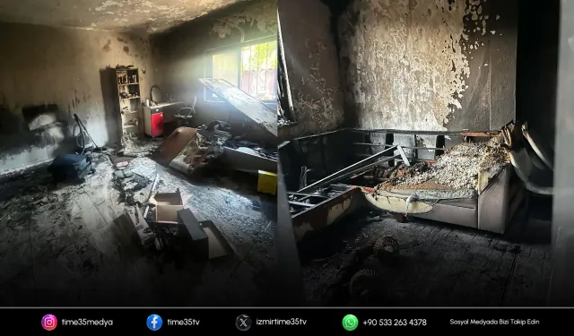 Eski eş dehşeti! Evi ateşe verdi